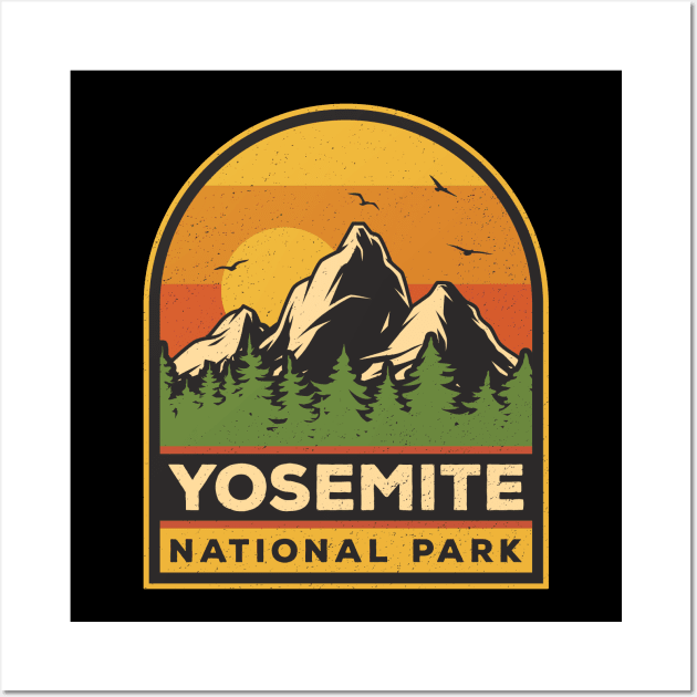 Yosemite National Park California Wall Art by Sachpica